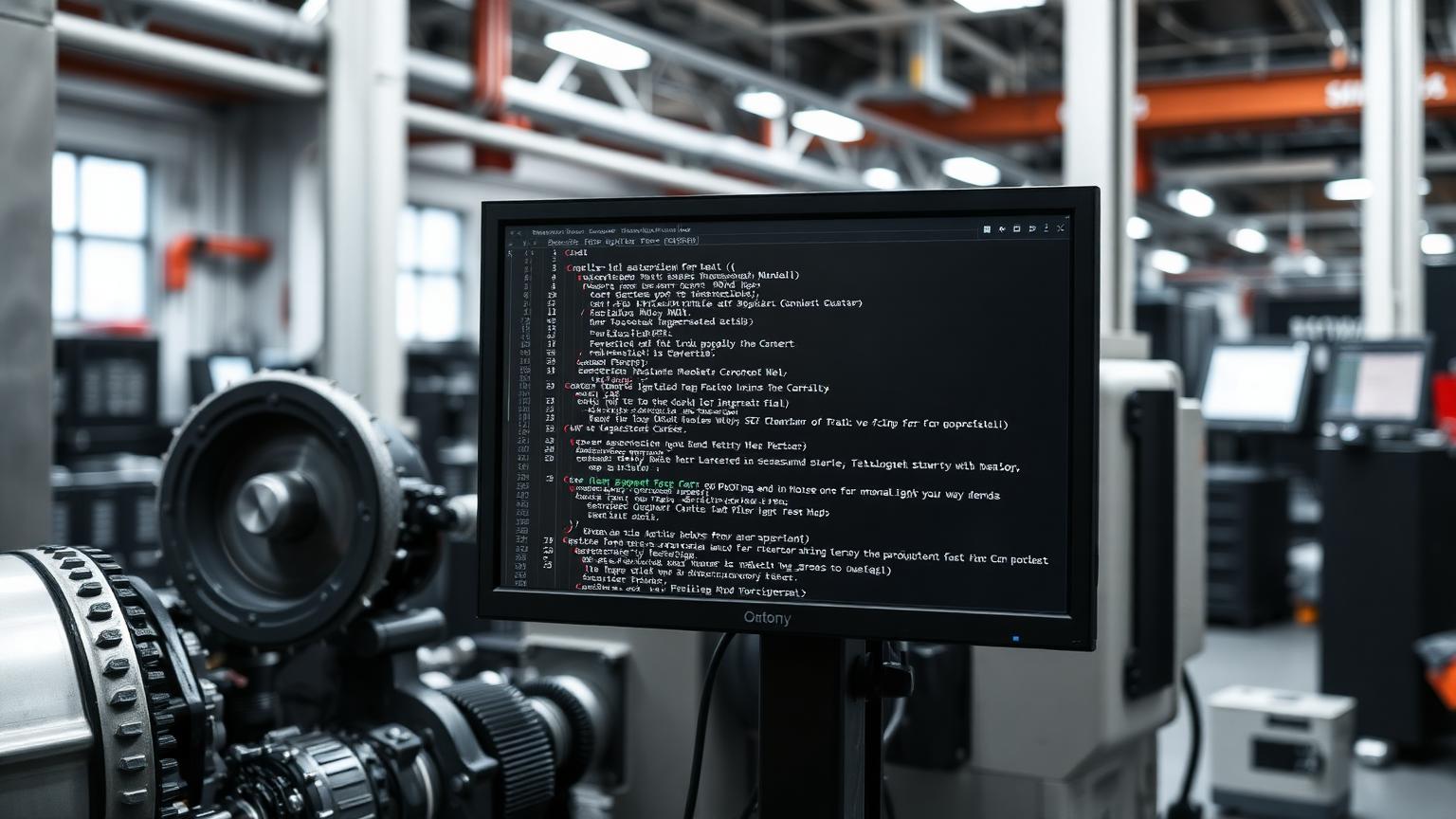 Manufacturing capability page displayed on screen with clean structured text and tables