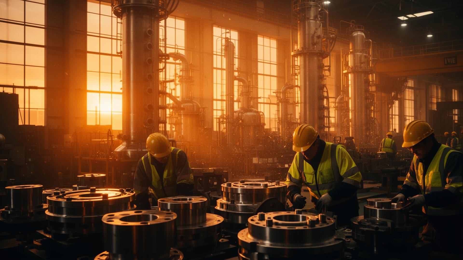 Mass transfer and refinery equipment facility