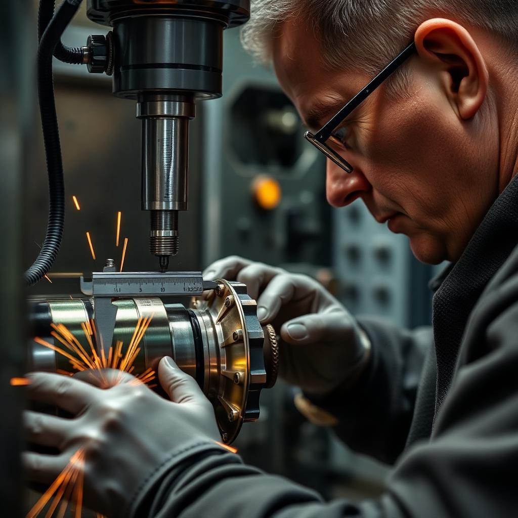 Inside a US precision manufacturing facility