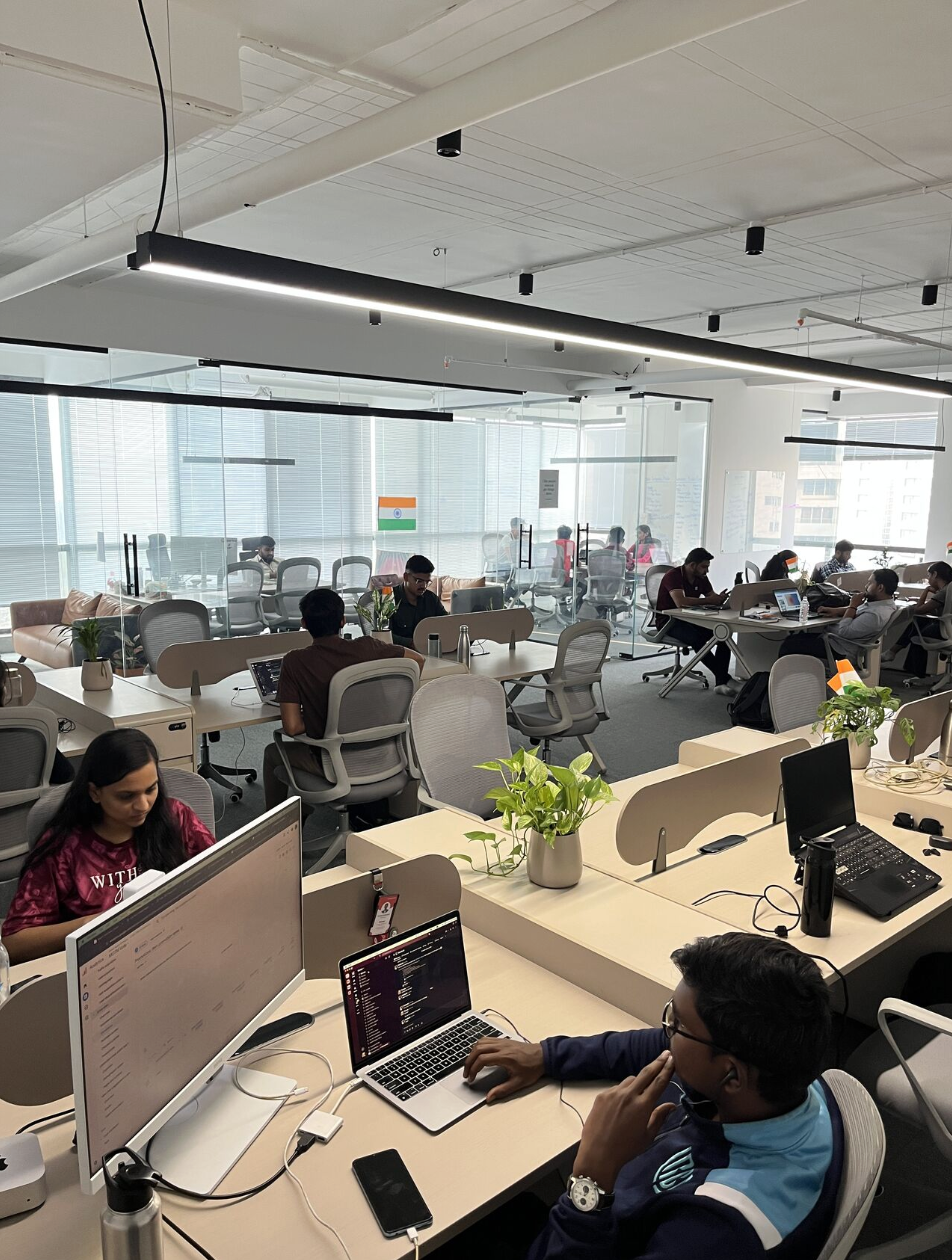 Kalk Solutions office in Pune - open-plan team workspace